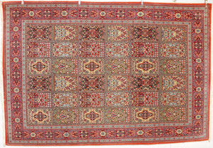 6'7 x 9'9 Persian Qum Kork Rug