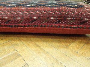 2x4 Turkeman Pillow-Rug Oriental Handmade Bokhara