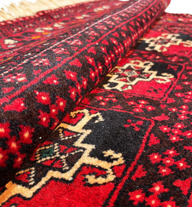 3'2" x 4'9" Persian Baluch Tribal Rug
