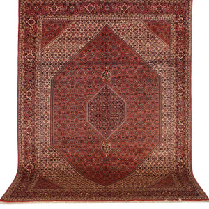 8'3" x 11'3" Persian Bijar Iron Rug