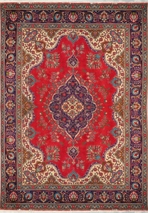 10 x 12'8 Persian Tabriz Rug