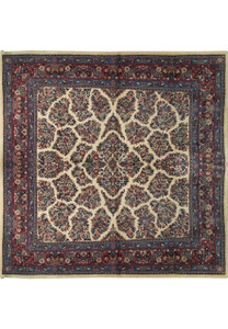 7 x 7 Persian Sarough Square Rug 2