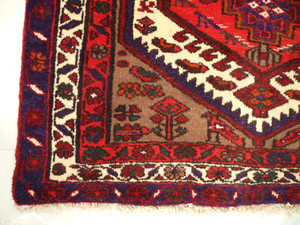 3'3 x 4'5 Persian Hamedan Rug