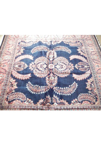7 x 7'4 Persian Sarough Square Rug