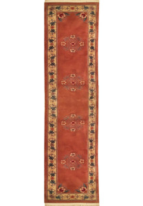 2'3 x 11 Floral Oriental Beijing Runner Rug