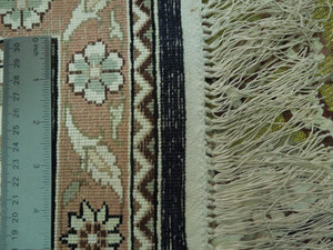 7'5 x 10 Oriental Tabriz All Silk Rug