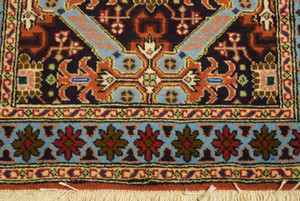 2'5 x 9' Persian Meshkin Runner | All-Over Design