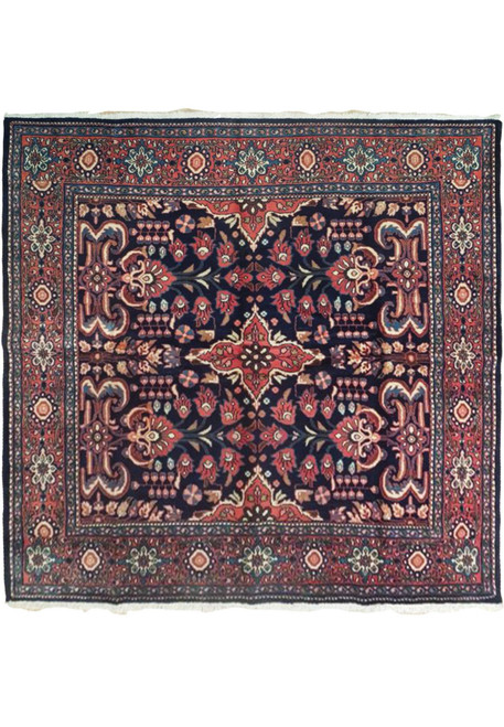 7 x 7 Persian Sarough Square Rug