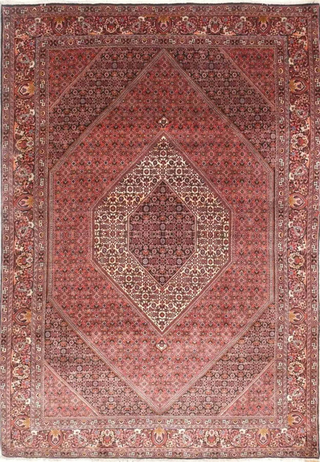 7 x 10 Persian Bijar Mahi Design Rug