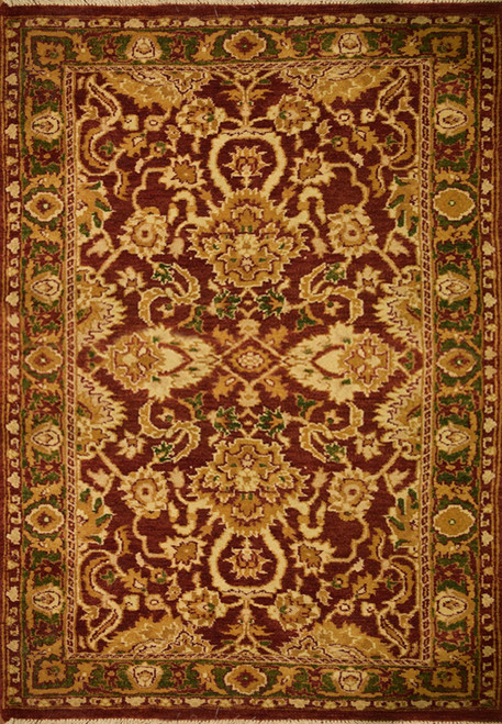 3'1" x 5'5" Oriental Agra Rug