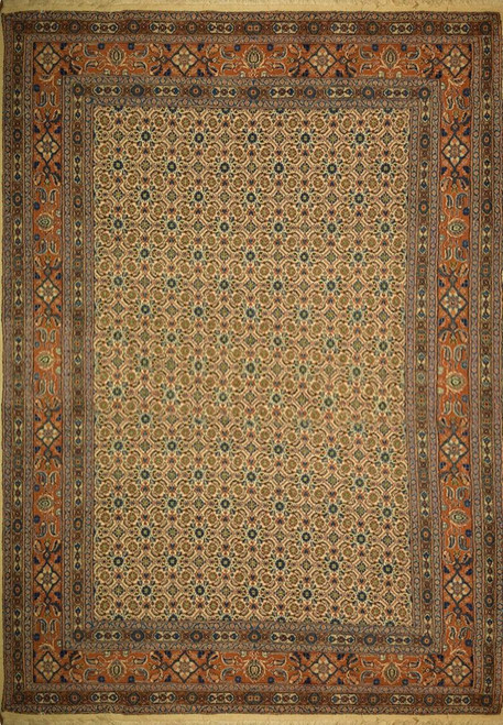 5 x 8 Persian Moud Rug All Over Design