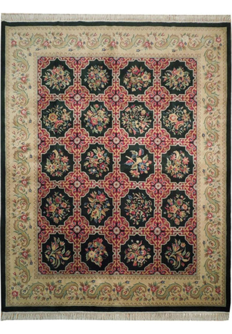 8 x 10 Authentic Oriental Savonnerie French Design Rug