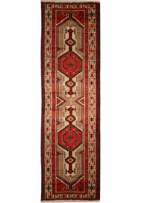 3x10 Persian Heriz Rug Runner