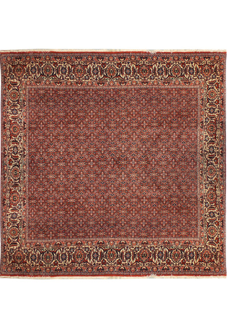 8'4 x 8'4 Persian Bijar Square Rug