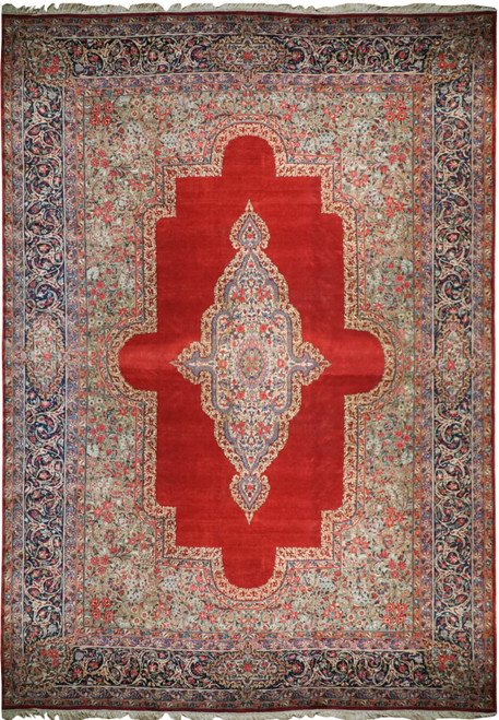 10x14 Persian Kerman Rug