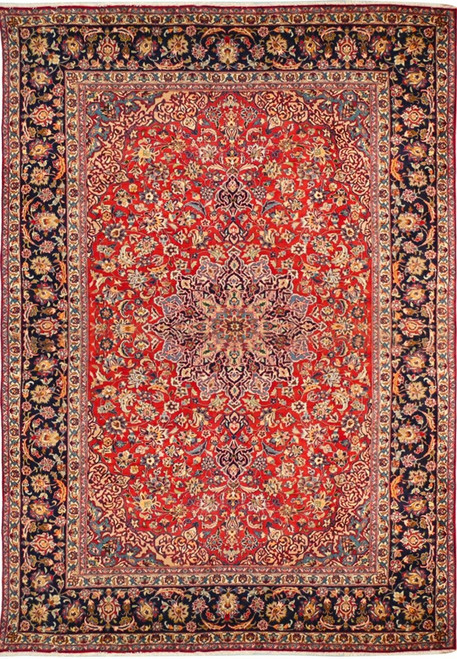 9'8" x 12'8" Persian Isfahan Rug