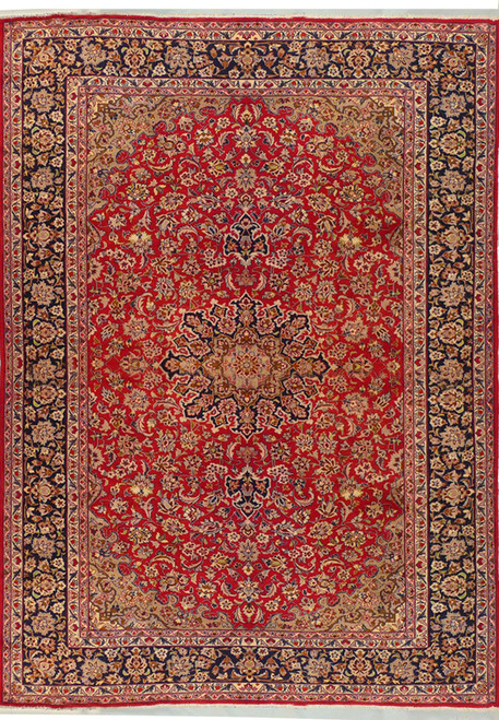 9'6 x 12'6 Persian Isfahan Rug