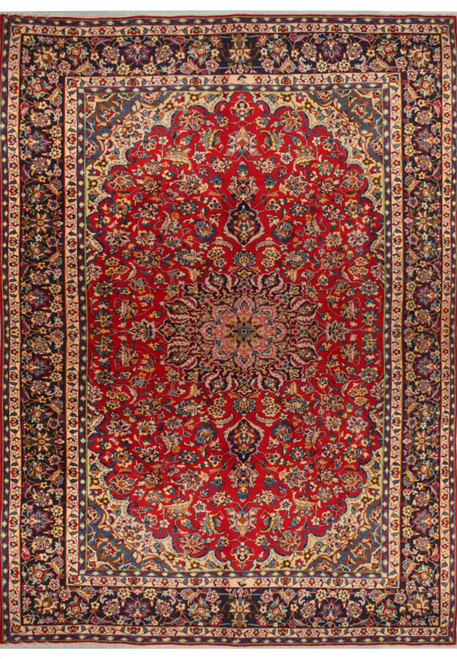9'4 x 13 Persian Najafabad Rug