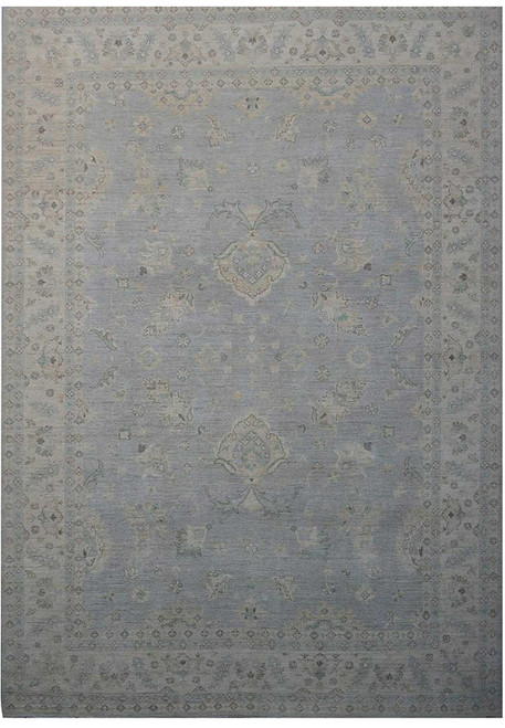 9 x 12 Transitional Antique Look Chobi Rug