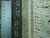 Ruler placed on the back of this hand-knotted wool rug showing knot density and fringe