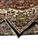 Folded corner revealing black selvage, cotton foundation and dense hand-knotted wool on the reverse