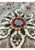 Colorful detail shot of a 12'5" x 18' Persian Tabriz Rug, showcasing a variety of hues and the precision of its floral patterns.