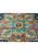 Central medallion detail of 12x15 Serapi Oriental Rug.