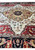 Midfield view of 12 x 15 Oriental Ziglar Rug featuring a central medallion and intricate floral designs.