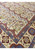 Side view of the 12 x 16 Ziglar Rug highlighting texture and floral patterns.