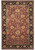 Overhead view of 12' x 17'4" Jaipur oriental rug with burgundy field and black floral border