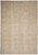 Full overhead view of 10'2" x 13'9" beige Chobi Peshawar rug with faded all-over design