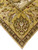 Gold border corner and ivory fringe on this 12' x 15' hand-knotted Oriental rug