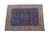 10' x 13'4" Persian Sarouk rug photographed flat on white studio background showing full all over design
