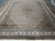 Full length view of the 13'1" x 19'10" hand knotted Mahi rug from one end