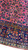 Field and border detail showing 1930s Persian weaving in saffron, teal and rose red tones