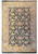 Black field 11'10" x 17'7" Soltanabad rug with gold border and all over floral vines