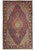 12'3" x 20' Tabriz Mahi Oriental rug shown flat with ivory diamond medallion and black border