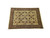 Full angled display of 10'7" x 14'6" Persian Tabriz rug showing ivory field and green borders