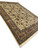 Angled full length photo of 10'7" x 14'6" Tabriz rug for large living and dining rooms