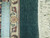 Ruler placed on rug back showing dense knots per square inch and even weave rows
