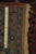 Reverse of the 10'3" x 15' Sarouk with ruler, even knotting and cotton fringe