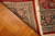 Back of the 9' x 12'3" Pakistani rug showing fine even knotting and crisp pattern