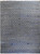 14'7" x 20'3" Moroccan design rug in blue and gray with small checkerboard geometric field