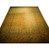 Oversize 12x18 Ziegler rug shot under warm light, golden wheat field with all over floral vines