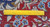 Back of the 10x13 Kerman rug with ruler showing hand-knotted wool knots and cotton foundation