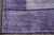 Corner detail where deep purple border meets silvery lavender field in straight clean line