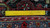 Back of the rug with a ruler across the weave, showing even hand-knotted wool density