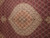 Close view of the lobed ivory medallion with 8 petal rosette and tiny Mahi lattice cells