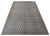 Full view of the 10'8" x 16'3" oversize Kashan rug angled to show paisley repeat