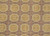Close-up macro showing mauve plum ground, honey rosettes, ivory outlines and small sage leaf accents
